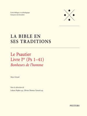 cover image of La Bible en Ses Traditions